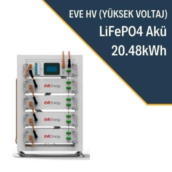 EVE 20.48kWh LİTYUM HV (YÜKSEK VOLTAJ) BATARYA SİSTEMİ